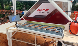 Major Drilling’s drillside imaging unit on location at G Mining Ventures Corp.’s Tocantinzinho gold project in Brazil