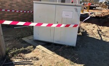 Excavator hits high-voltage substation