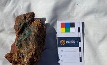 The 3.1% copper sample from Nero. Credit: Augus tus