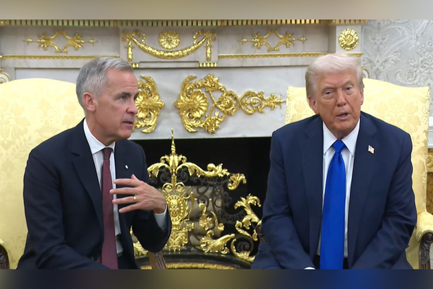 "A transformative president": Canadian PM Carney praises Trump during Oval Office talks