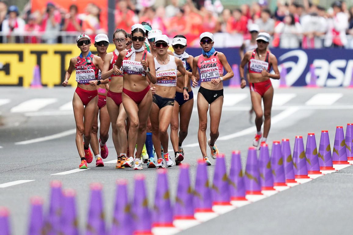 (SP)JAPAN-TOKYO-ATHLETICS-WORLD ATHLETICS CHAMPIONSHIPS-WOMEN'S 20KM RACE WALK-FINAL
