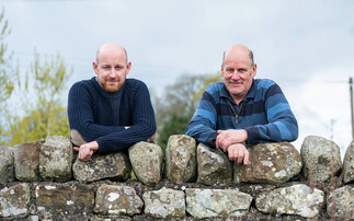 Willie (right) and Martin Woodman.