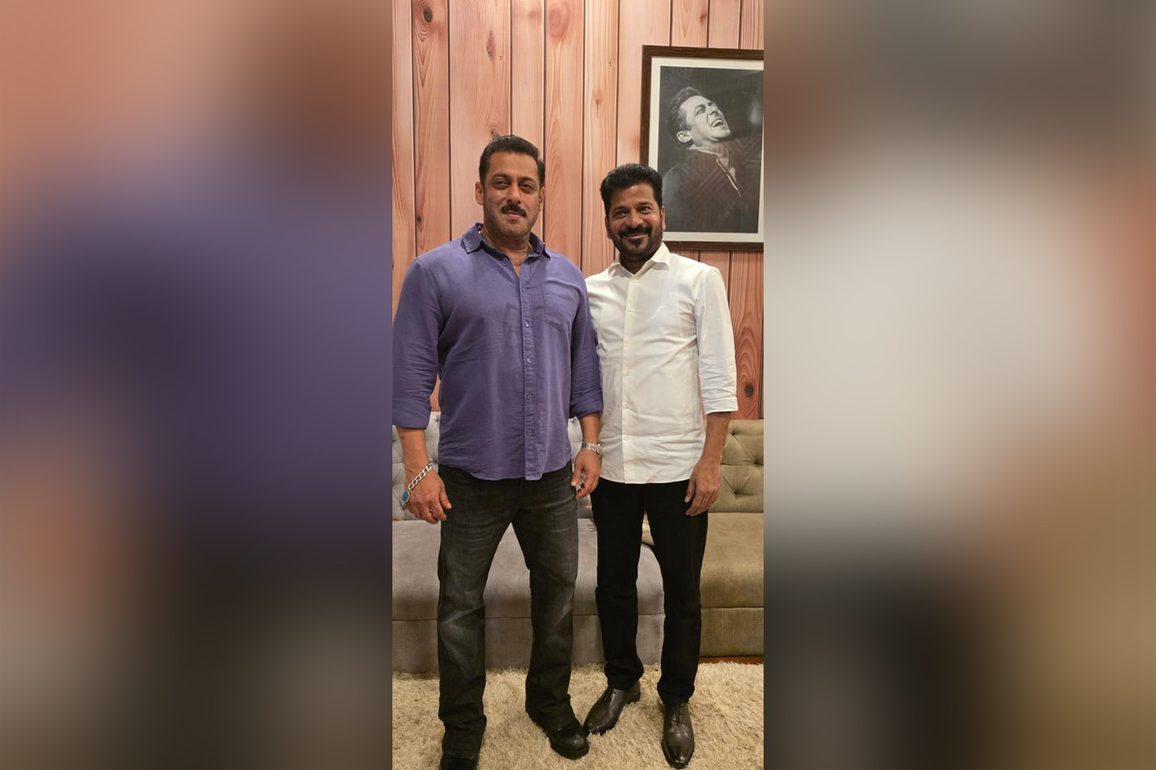 Salman Khan meets CM Revanth Reddy, promises to take "message of Telangana Rising across the world"