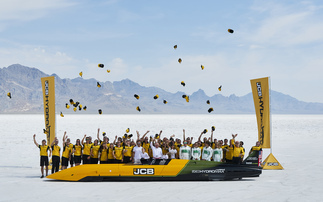 JCB Hydromax sets 406mph hydrogen land speed record