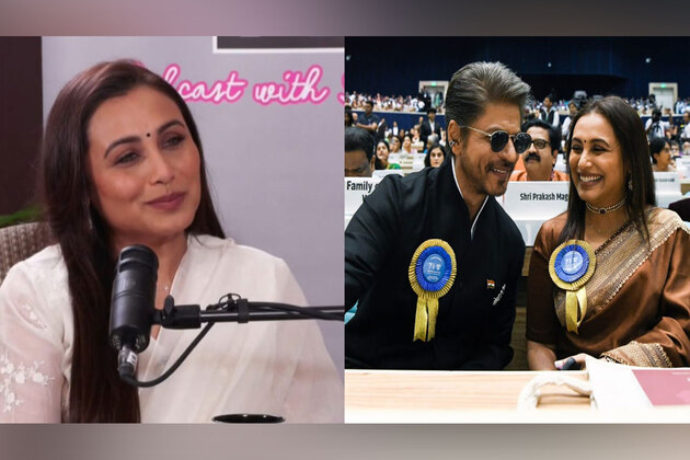 "SRK's second name is love": Rani Mukerji reacts to Shah Rukh Khan's iconic pairings with her, Kajol, and Juhi