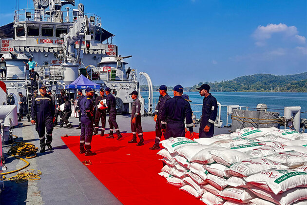 India launches Operation Brahma for Myanmar quake relief; Navy ships sail with aid