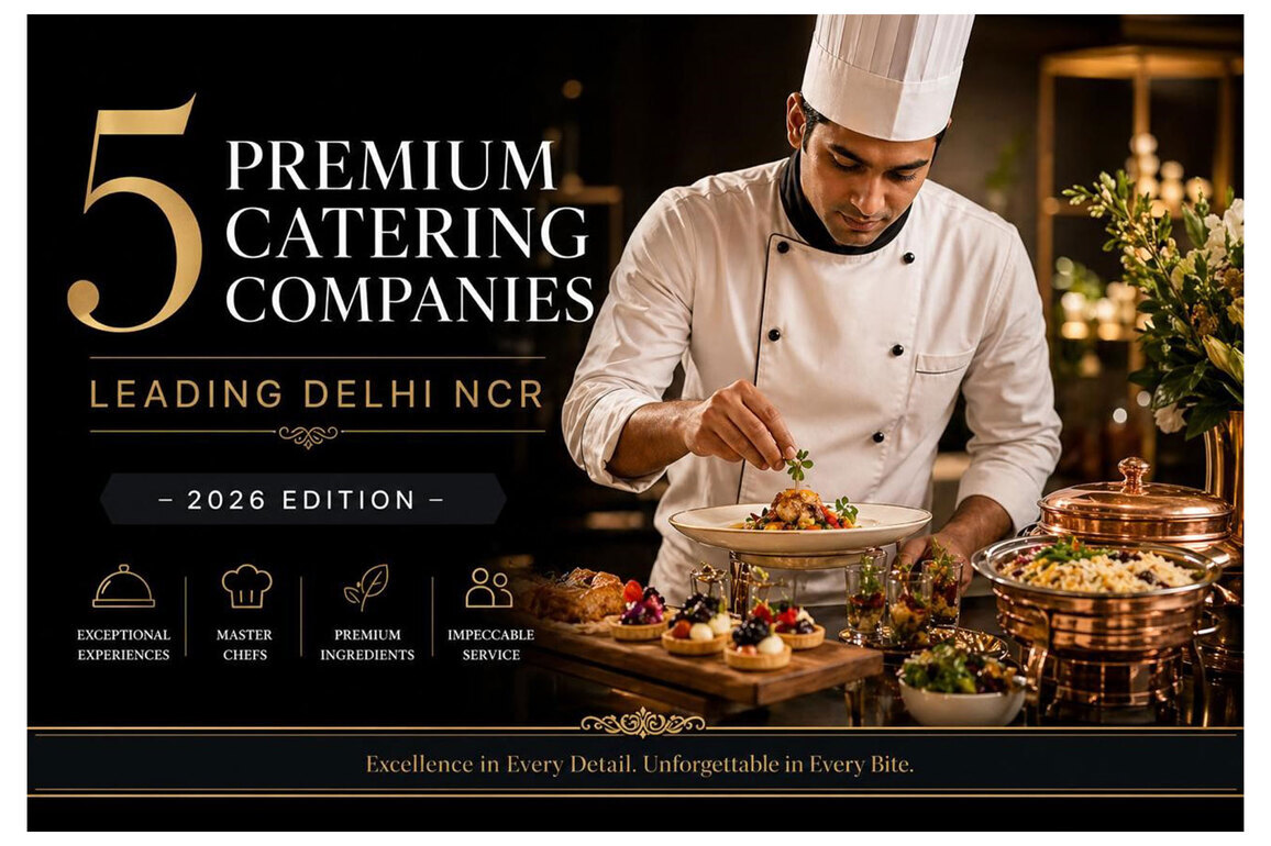 "5 Premium Catering Companies Leading Delhi NCR - 2026"
