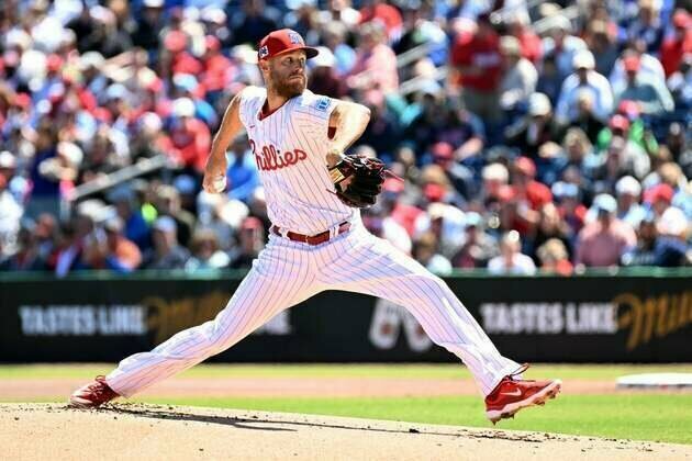 Phillies place ace Zach Wheeler (blood clot) on IL
