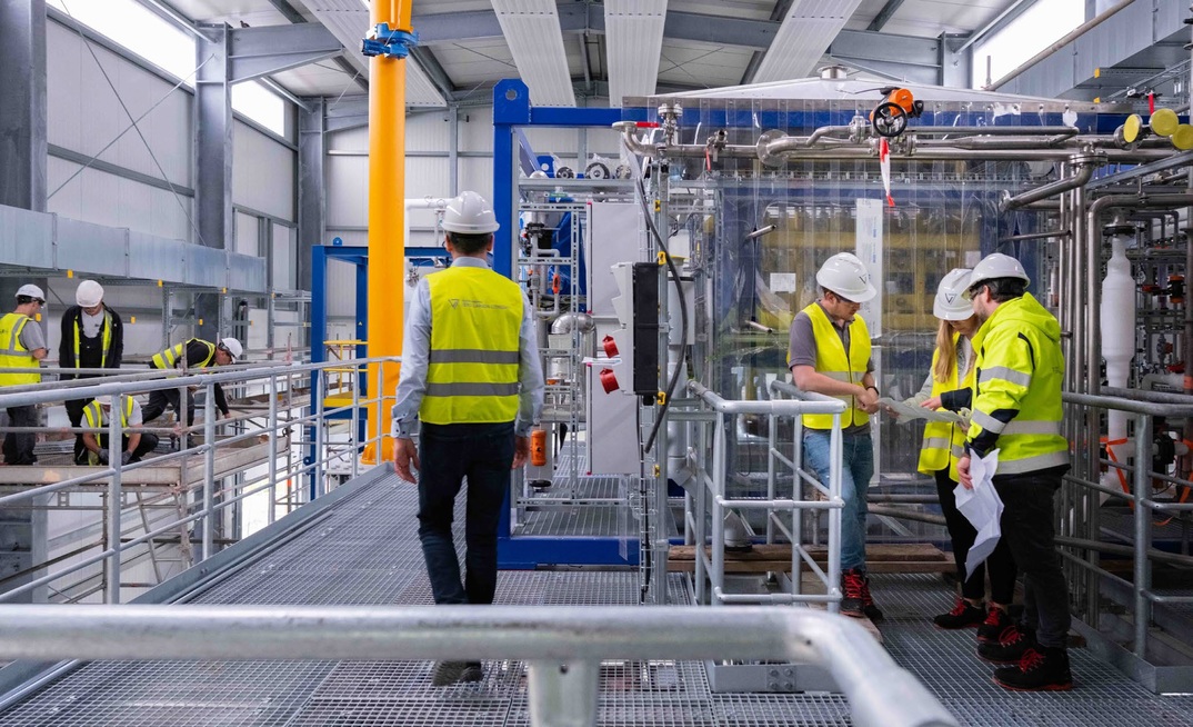 CLEOP1 is now being commissioned. Credit: Vulcan.