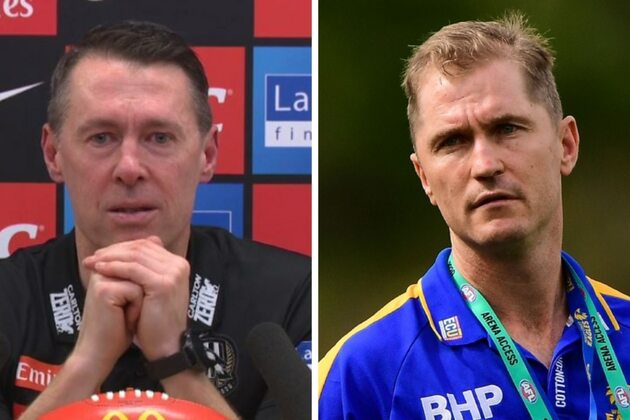 AFL news 2025 world rocked by sudden death of Adam Selwood aged 41, Craig McRae press conference