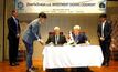 The signing ceremony for the Alkane-ZTC agreement
