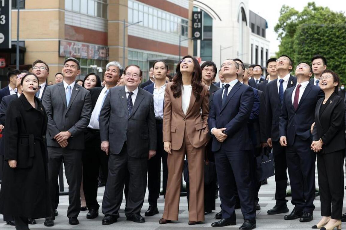 Update: Impressed by Shanghai's vitality, KMT leader urges cross-Strait goodwill, mutual trust