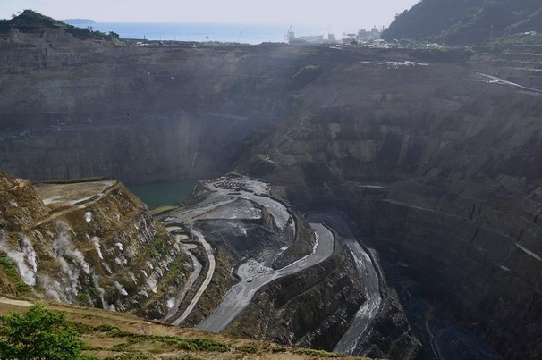 The Lihir mine.