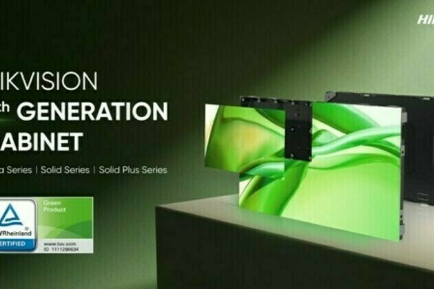 Hikvision achieves TV Rheinland Green Product Mark as first in LED display industry