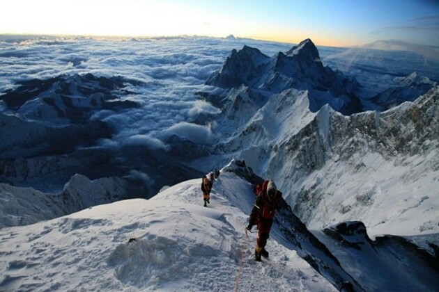 Historic summit: Joint National Mountaineering team scales Mount Everest
