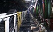 Underground at Yancoal's Austar colliery in NSW.