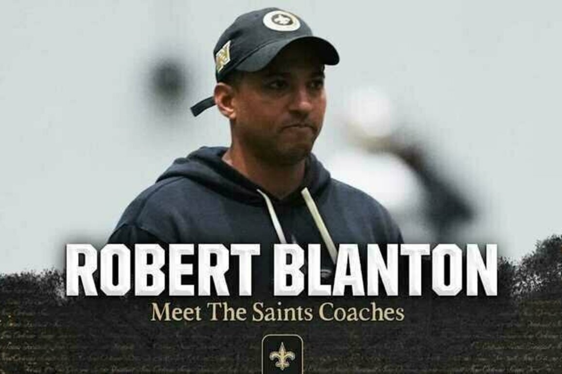 Meet the 2025 New Orleans Saints coaches: Robert Blanton