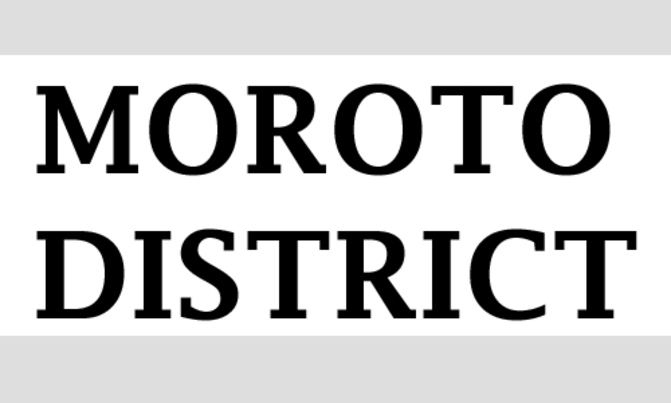 Notice from Moroto District Notice from Moroto District