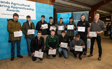 £500 bursary available for agricultural engineering apprentices