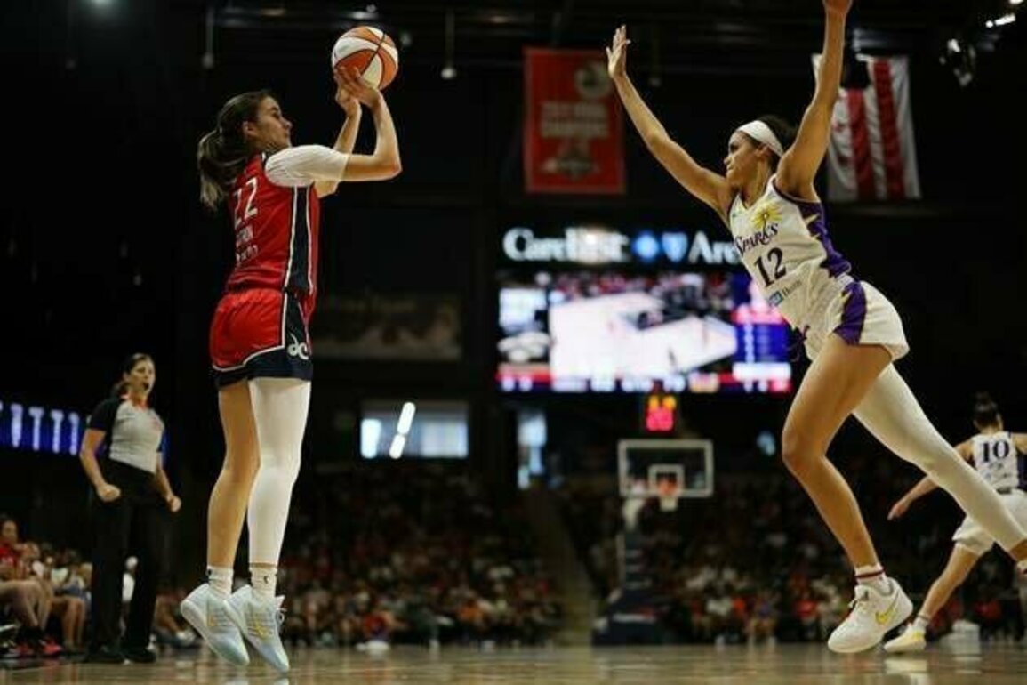 Rookies lead the way in Mystics' win over Sparks