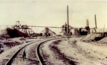 The rail spur into Mount Royal mine in 1918