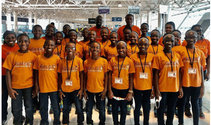 Amani Children's Choir among 197 repatriated back to Uganda Amani Children's Choir among 197 repatriated back to Uganda