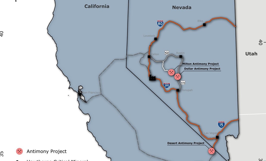 EVR doubles down on US antimony return