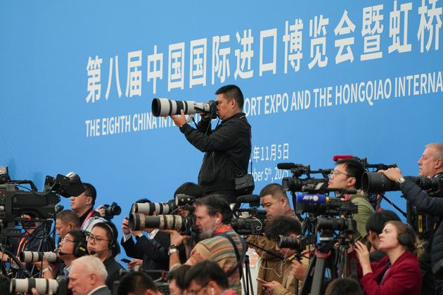 (CIIE) CHINA-SHANGHAI-8TH CIIE-OPENING (CN)