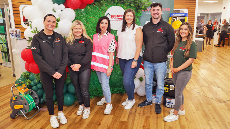 Jude Taylor (Key Hardware), Lia McKenzie, Caroline O’Neill, Lauren Brown, Mark McCready, Sarah Topley (Haldane Fisher)
