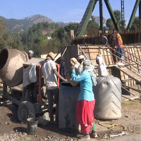 J&K: BRO construction bridges road in border areas of Qila Dharhal Tehsil of Rajouri district