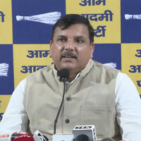 Sanjay Singh terms AAP MPs' move to BJP "unconstitutional", seeks Rajya Sabha Chairman's action