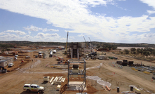 A view of Mount Morgans from the crusher.