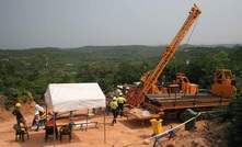 Major drilling campaign is underway in Ghana