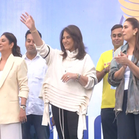 Archana Puran Singh, Huma Qureshi, Shefali Shah and Sunil Grover flag off Sekhon IAF Marathon 2025