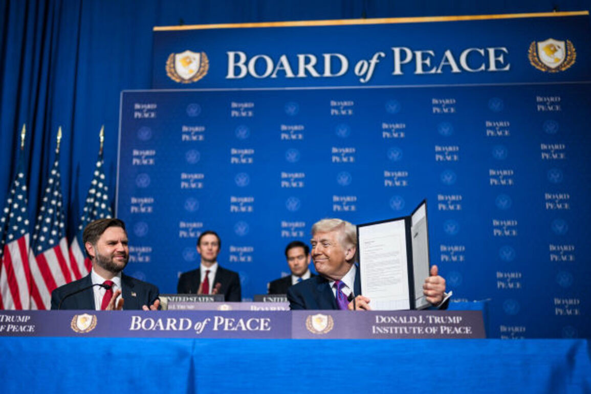 Board of Peace launched in Washington, Trump pledges $10 billion