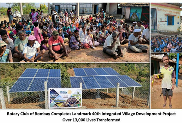 Rotary Club of Bombay Achieves Milestone with 40th Integrated Village Development Project, Impacting Over 13,000 Lives