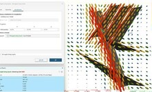 New options for structural trend visualisation allow a custom grid to inform the visualisation of the trend; display options include orientation information and strength.