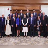 PM Modi meets US delegation led by Walter Russell Mead to boost ties