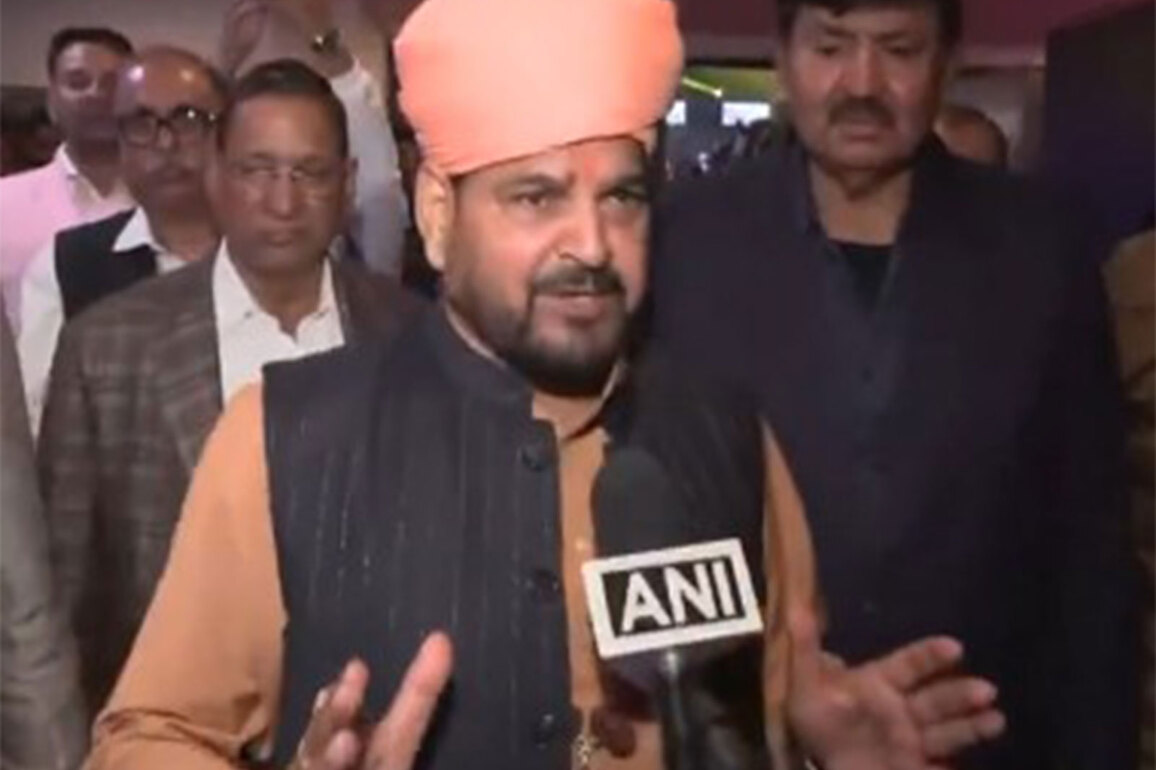 Former WFI president Brij Bhushan Sharan Singh, BJP MLA Pankaj Singh, JJP's Dushyant Chautala laud PWL