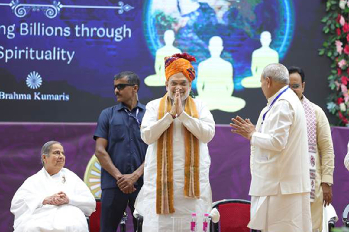 Brahma Kumari Sansthan working as ambassador of Indian culture: Amit Shah in Rajasthan