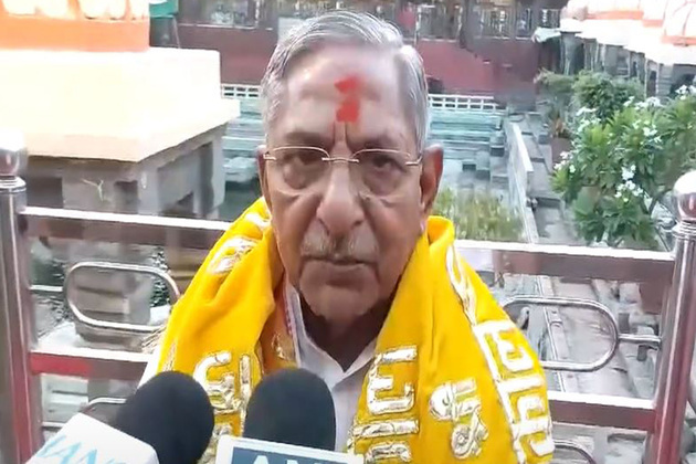 Nagaland Governor Nand Kishore Yadav attends Bhasma Aarti at Mahakaleshwar Temple