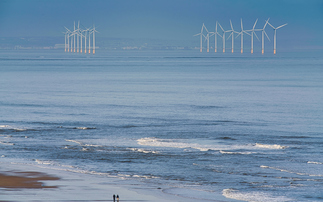 Wind farm off the cost of Teesside | Credit: iStock