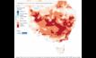  Root zone moisture levels are still well below par in eastern Australia. Image courtesy BOM