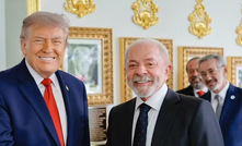 Presidentes Donald Trump, dos EUA, e Lula, do Brasil, na Casa Branca