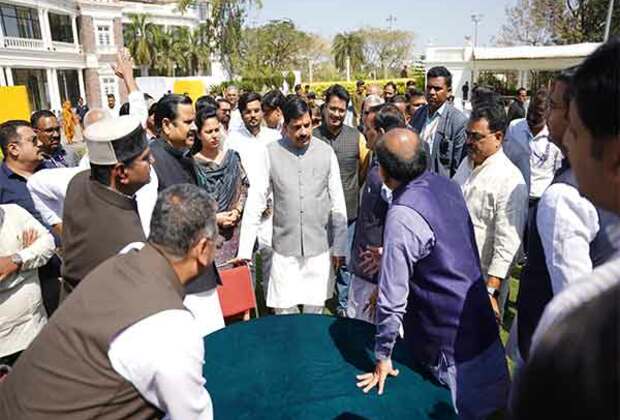 MP CM Mohan Yadav inspects arrangements for upcoming Global Investors Summit