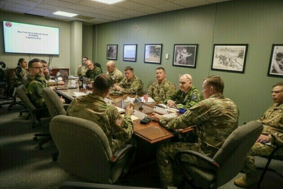 New York Guard, Sweden Develop New Partnership
