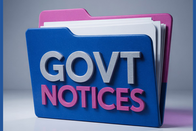 Official Govt &amp; Legal Notices For June 18 2025