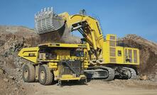 The new model will be even larger than the pictured PC8000-11 Credit: Komatsu 