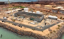 Dampier seawater desalination plant.