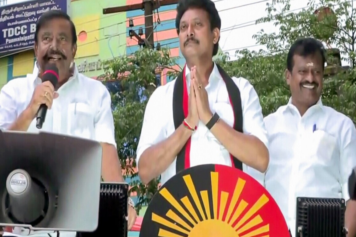 DMK's Anbil Mahesh appeals for early voting, highlights welfare achievements in Thiruverumbur